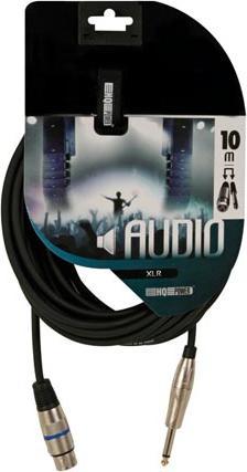 Actual product image HQ Power PAC112 - Professional XLR Audio Cable (10 m, XLR, 6.3mm jack)