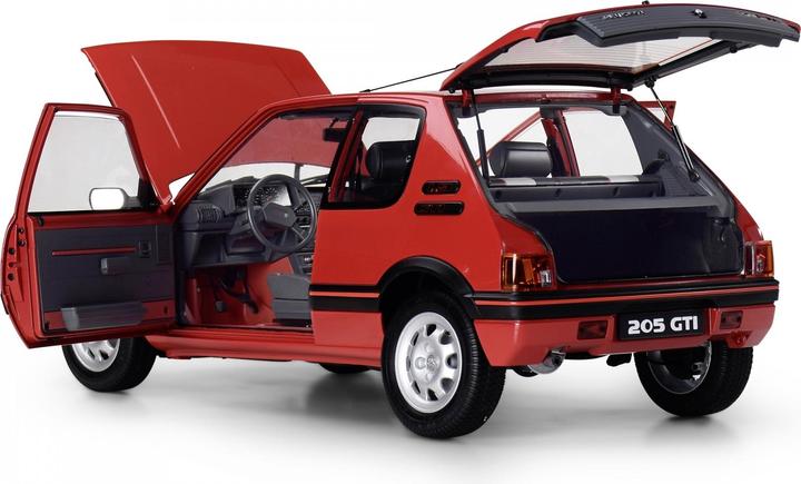 Produktbild 1:8 IXO Peugeot 205 GTI Weiss