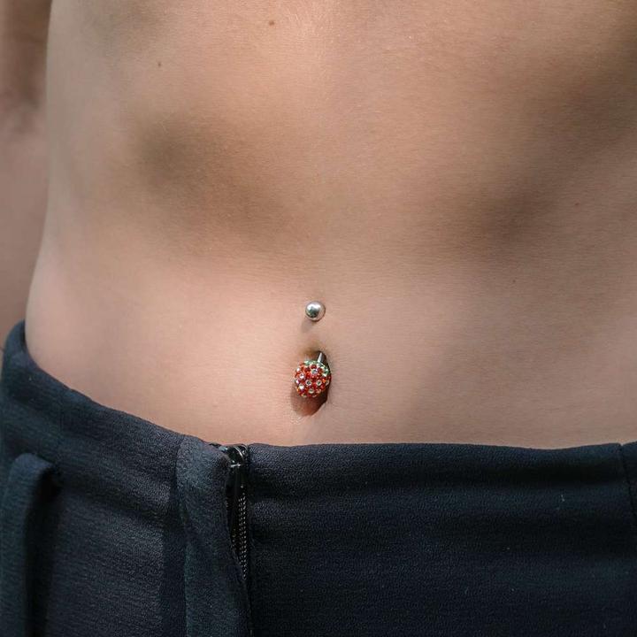 Image du produit Bijouteria Piercing nombril (Cristallin, Acier chirurgical 316L)