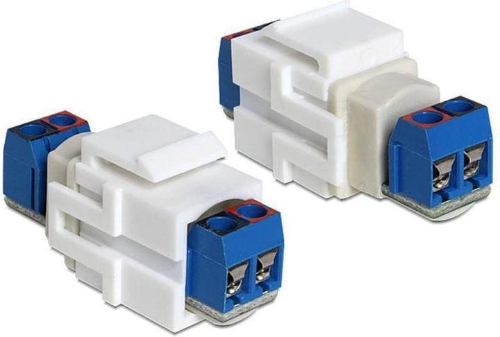 Image du produit Delock Keystone Jack : Bloc de terminaux (Colliers de serrage)
