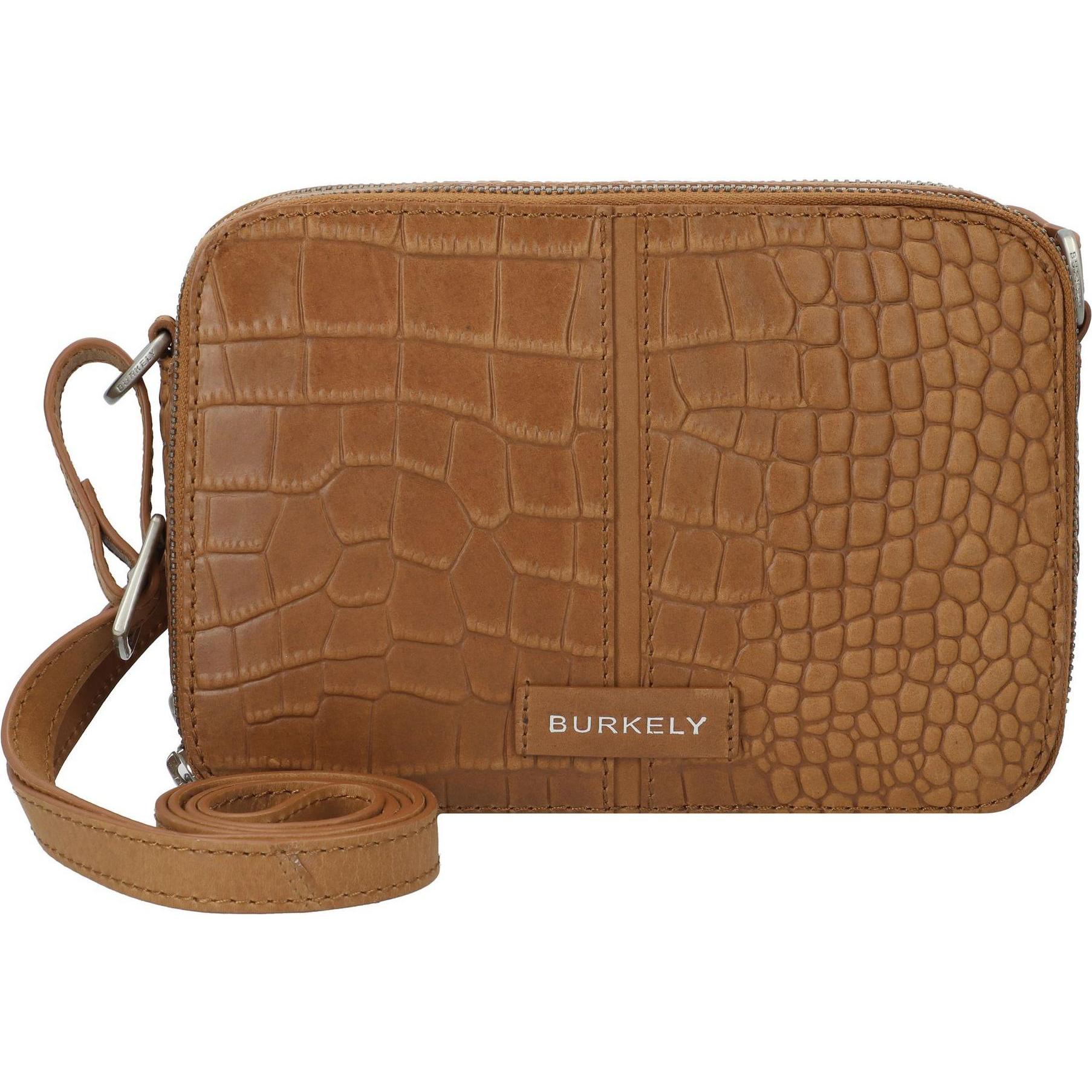 Burkely, Handtasche, Cool Colbie Umhängetasche Leder 20 cm, Braun