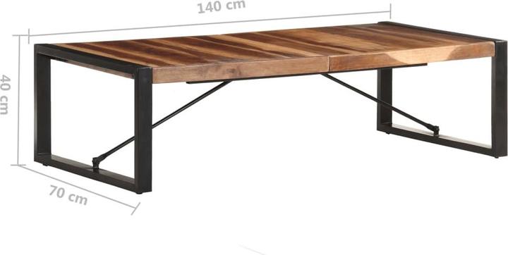 Image du produit vidaXL Table basse (140 x 70 x 40 cm)