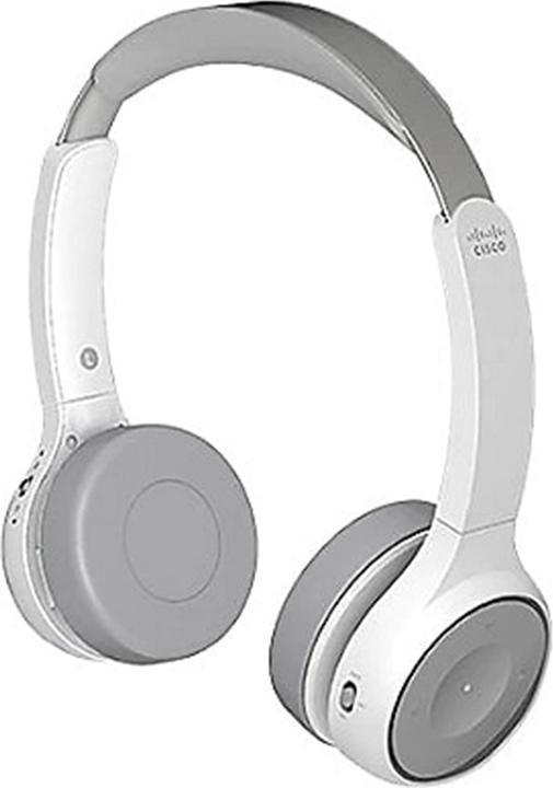 Productafbeelding Cisco Headset 730 Duo Platinum, USB-A, incl. oplaadstation (Draadloze, Bedraad, USB-A)
