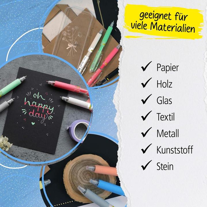 Image du produit Online Acryl Liner 18625/6 blue (Bleu, 6x)