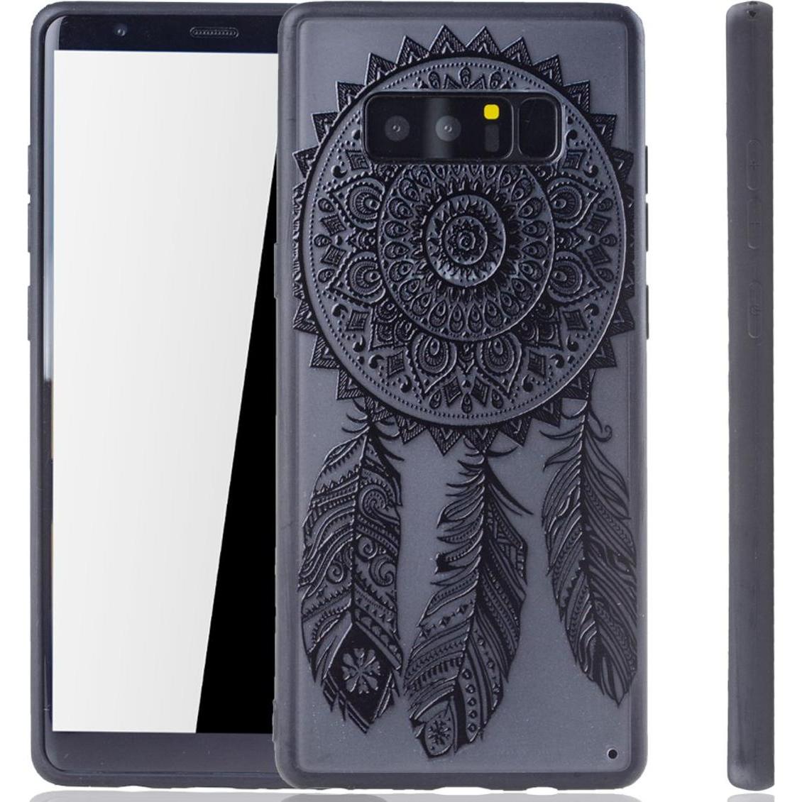 König Design Handyhülle für Samsung Galaxy Note 8 Schutzcase Backcover Bumper Etuis Schwarz (Samsung Galaxy Note 8), Sma...