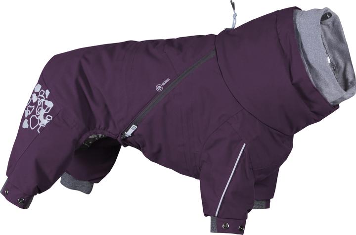 Hurtta Extreme overall, eggplant 30M (Dog overalls)
