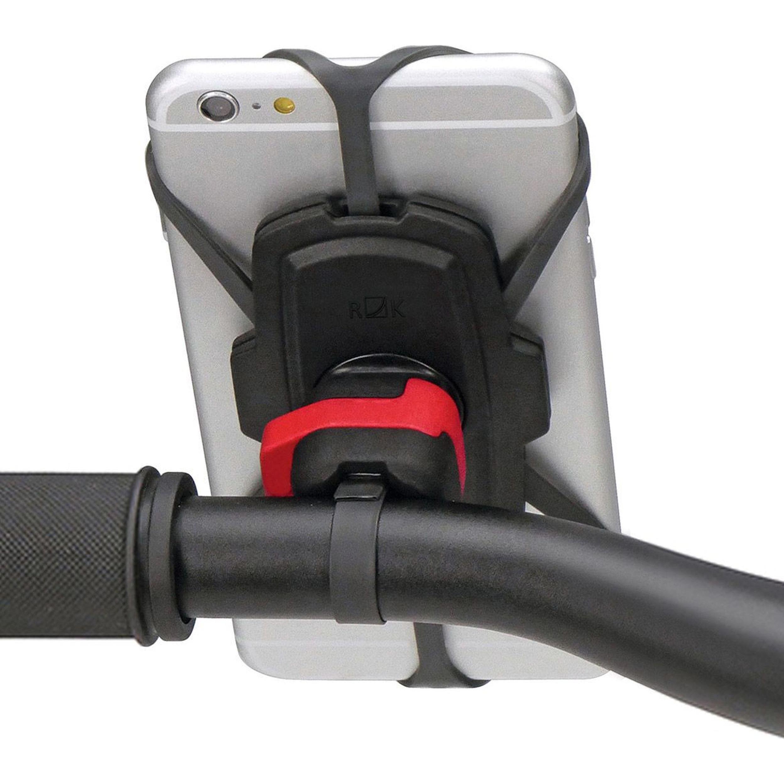 KlickFix Caddy, Smartphone Halterung, Schwarz, Rot
