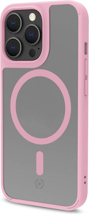 Actual product image Celly Magmatt mobile phone case 17 cm (6.7') Cover Pink, Transparent (Apple iPhone 14 Pro Max)