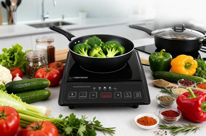 Productafbeelding Esperanza EKH011 Zwart Inductiekooktoestel
