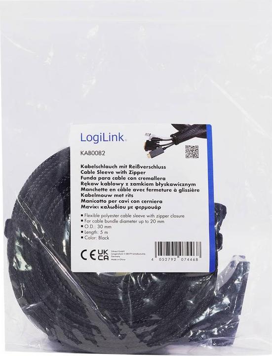 Image du produit LogiLink KAB0082 (Gaines pour câbles, 500 cm)