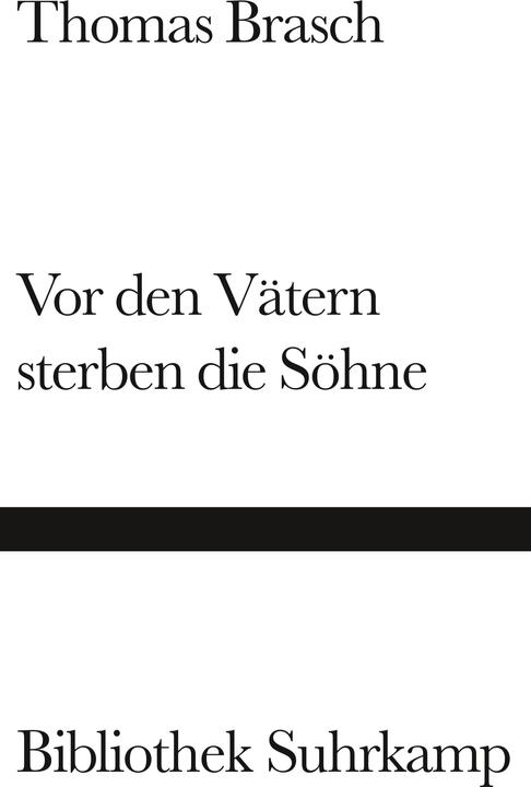 Produktbild Vor den Vätern sterben die Söhne (Deutsch, Katja Lange-Müller, Thomas Brasch, 2002)