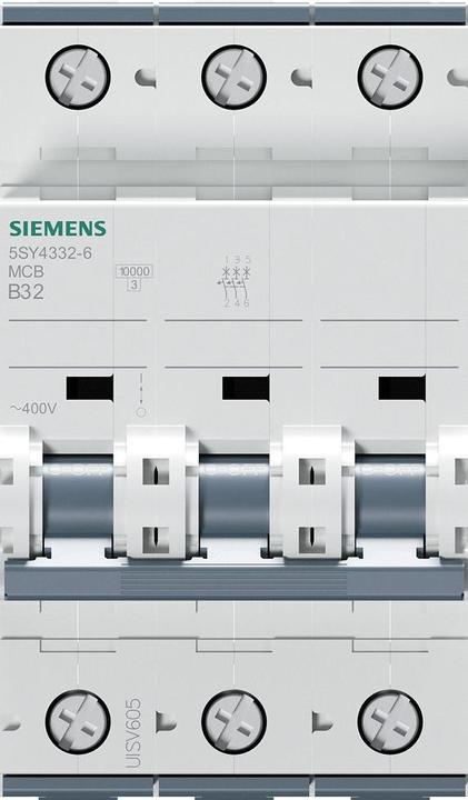 Produktbild Siemens Sicherungsautomat 3-polig 32A Typ B