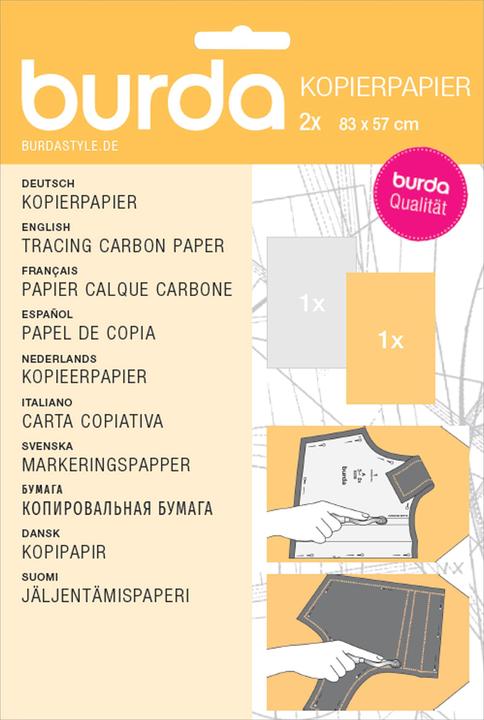 Papier à copier Blanc / Jaune 2x 83 x 57cm