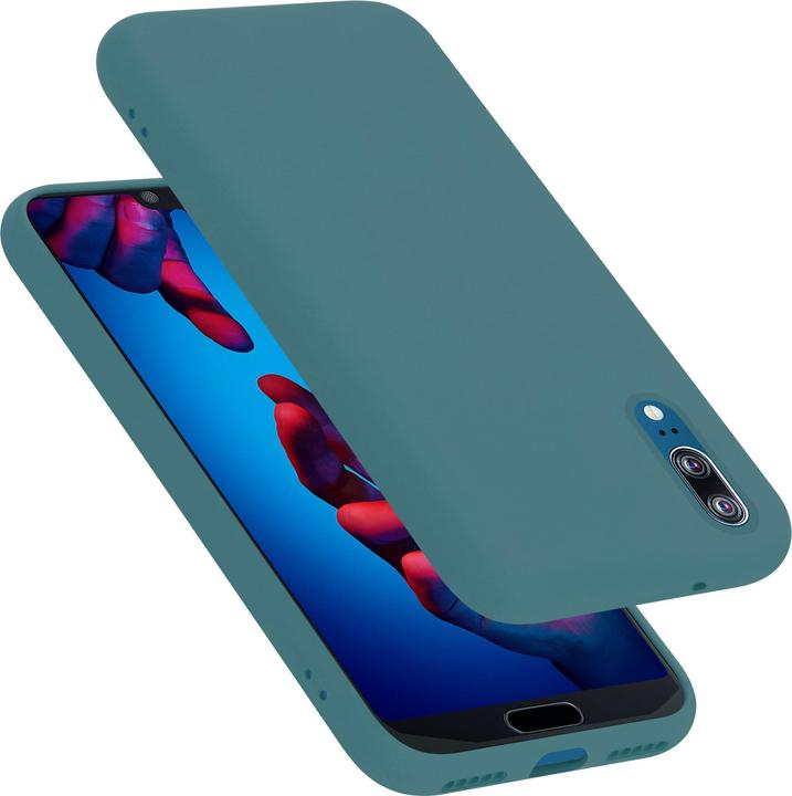 Immagine prodotto Cadorabo Copertura della cassa del silicone liquido TPU (Huawei P20)