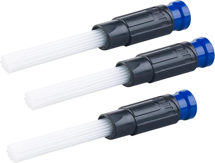 AGT Jeu de 3 accessoires universels pour aspirateurs Tubes d'aspiration flexibles