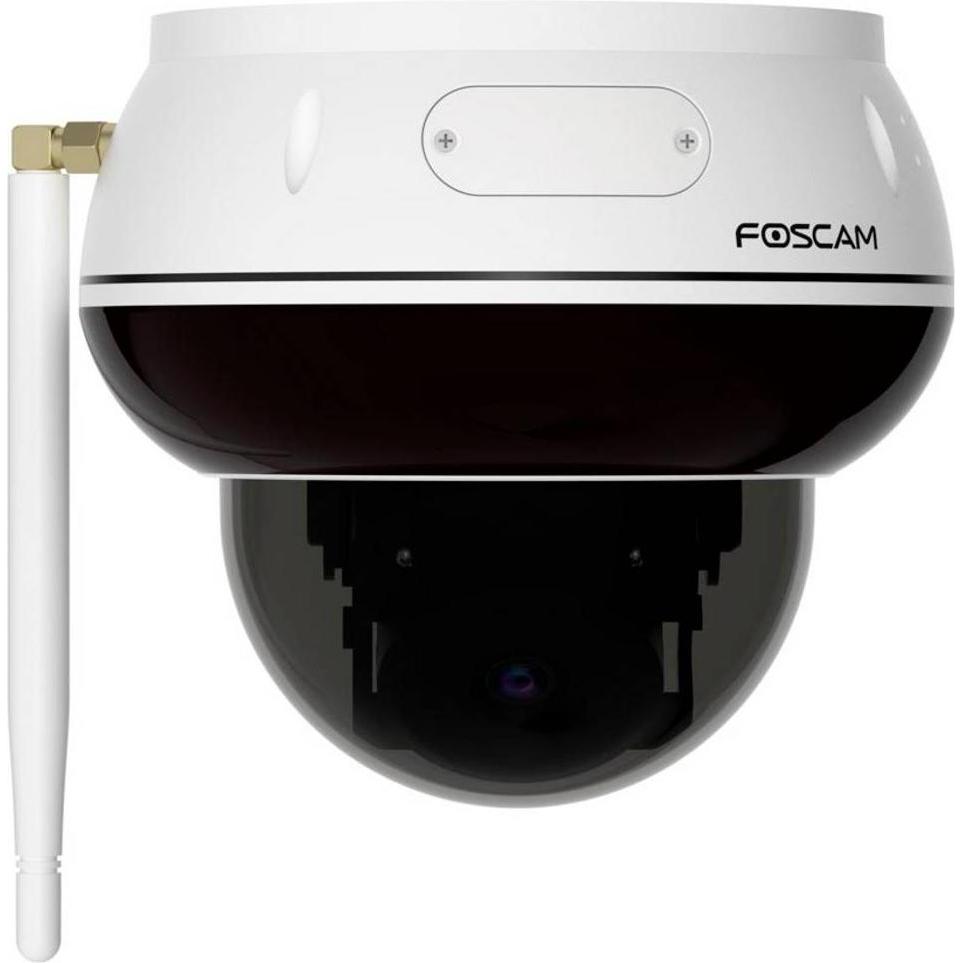 Foscam D8T white 4K 8MP Aussen-Überwachungskamera WLAN Dome IP66 PTZ WiFi 6 (3840 x 2160 pixel), Telecamera di rete, Bianco