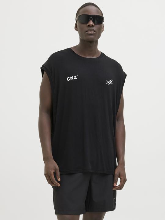 Produktbild Jack & Jones Rückenprint Rundhalsausschnitt Tanktop Tanktop (M)