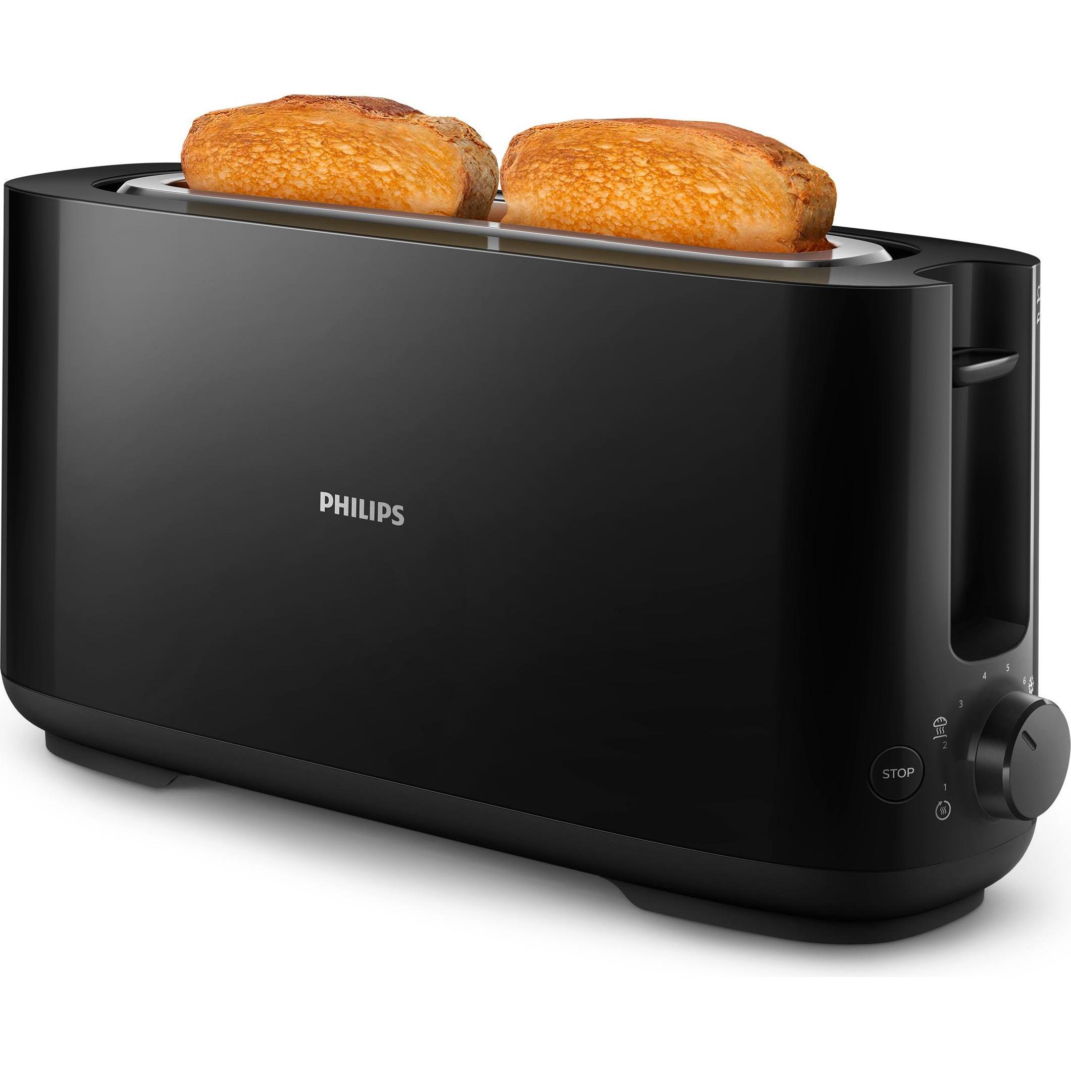 Thumbnail - Philips Daily Collection HD2590/90, Toaster, Schwarz