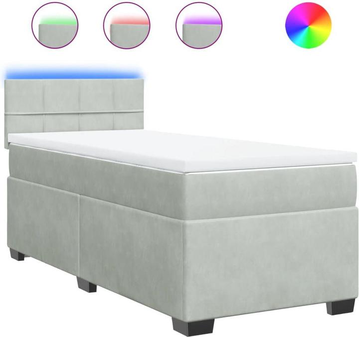 Actual product image vidaXL Boxspringbett (90 x 200 cm)