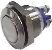 Actual product image RND Components Vandal-proof pushbutton IP65 SPST 16mm