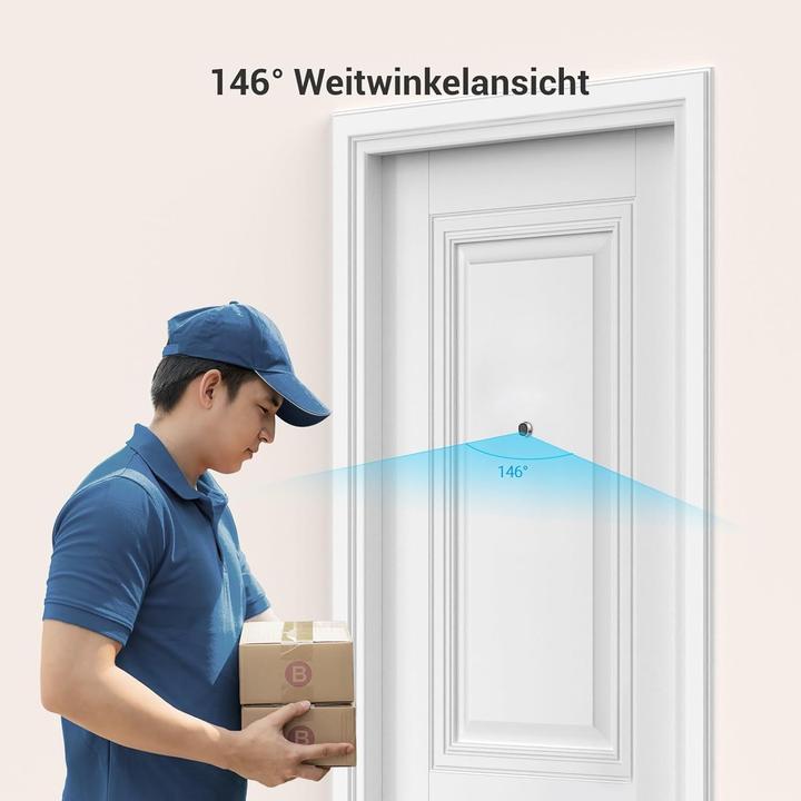 Image du produit EZVIZ 4,3-Zoll Video-Türspion mit Weitwinkelkamera (Numérique)