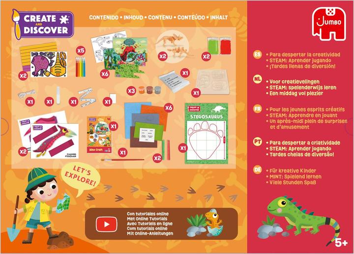 Produktbild Jumbo Create & Discover Dino Craft