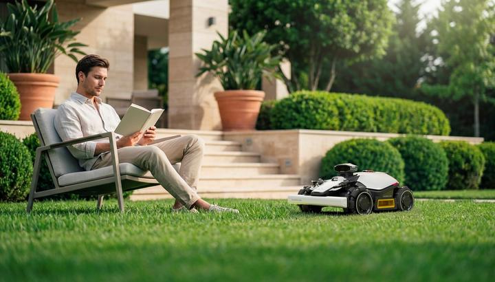 Image du produit Mammotion Luba mini 2 1000 AWD Vision Robot Lawn Mower (1000 m², Sans câble périphérique)
