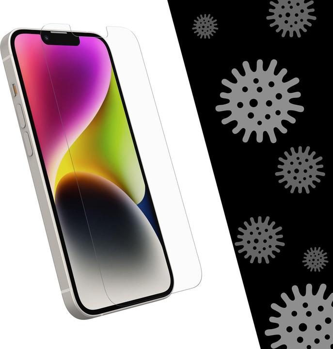 Immagine prodotto OtterBox Amplify antimikrobiell Displayschutz (1 pz., Apple iPhone 13, Apple iPhone 13 Pro, Apple iPhone 14)