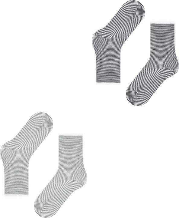 Actual product image Esprit Allover Stripe SO 2P (pack of 2, 35 - 38)