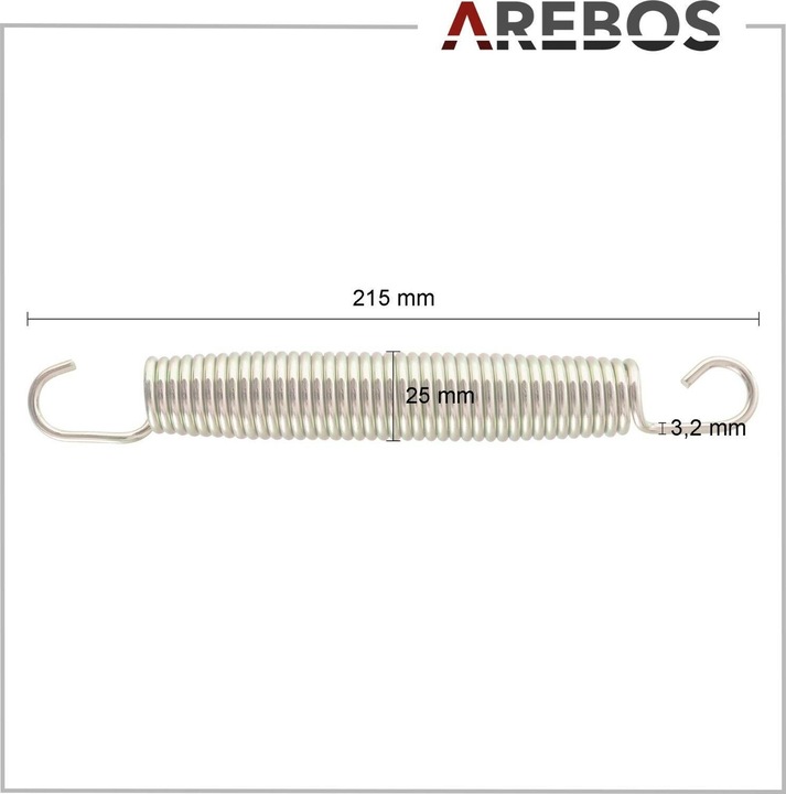 Actual product image Arebos Trampoline springs