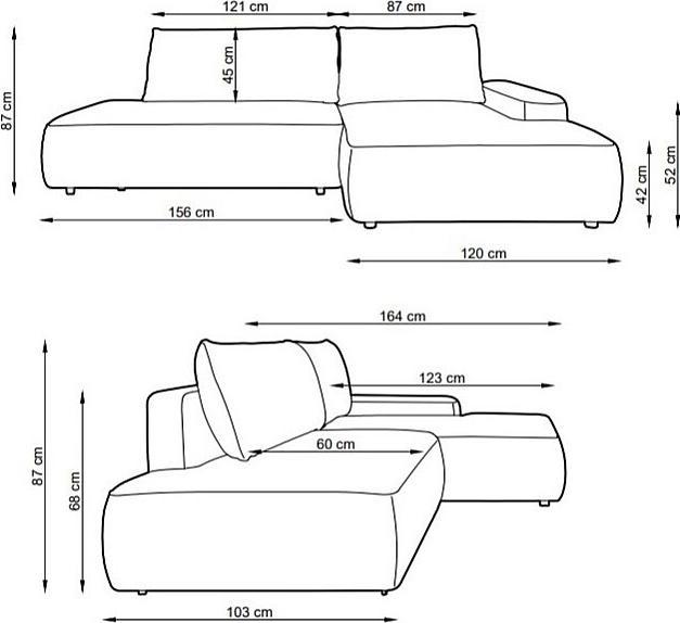 Actual product image Vente-unique Daviso (Corner sofa)