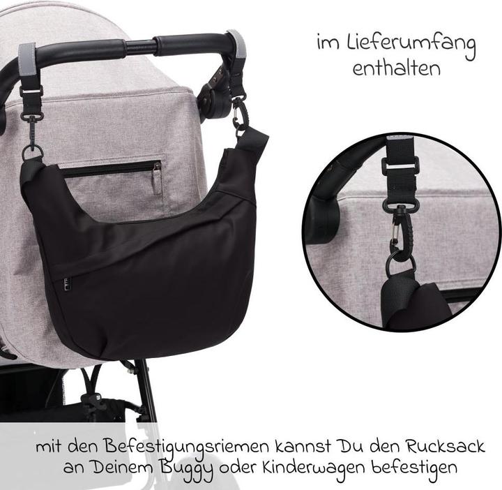 Actual product image Fillikid Wickeltaschen & Wickelrucksäcke Wickeltasche Daybag die moderne Tragetasche