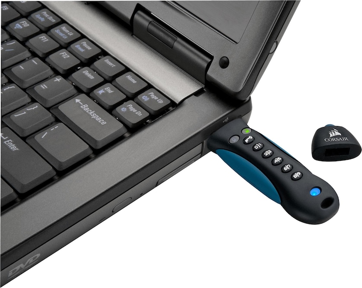 Actual product image Corsair Padlock 3 Secure (64 GB, USB-A, USB 3.0)