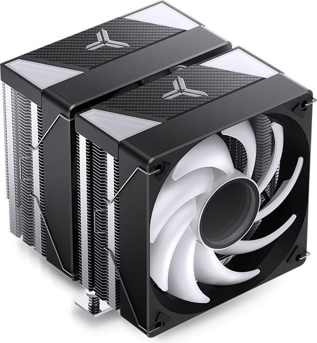 Actual product image Jonsbo CR-3000 CPU Cooler Dual Tower, ARGB - 2x 120 mm, black (160 mm)