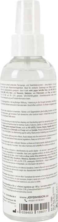 Image du produit Joydivision Clean & Safe (200 ml)