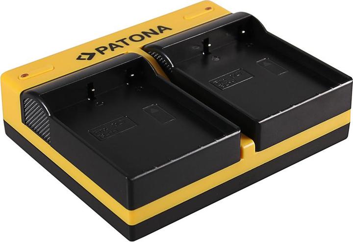 Actual product image Patona Dual charger for Olympus BLH-1 OM-D EM-1 Mark 2 EM-1 Mark II BLH-1 OM-D incl. Micro-USB (Camera battery charger)