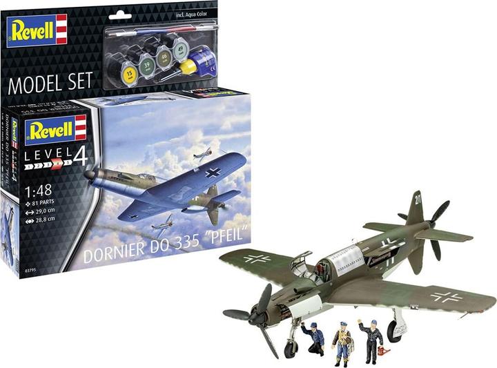 Actual product image Revell Model Set Do335 Arrow
