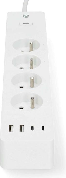 Actual product image Nedis N WIFIP313EWT - Switchable WLAN socket strip 4-way 4x USB