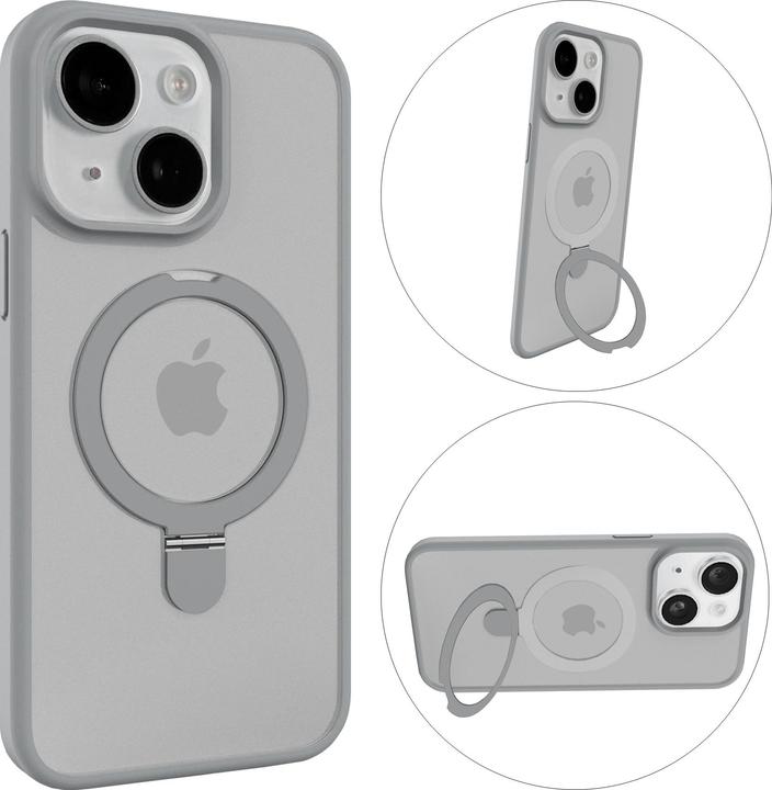 Produktbild Lobwerk Handy Hülle für Apple iPhone 14 6.1 Zoll mit Halterung Stand Case Cover Schutzhülle (Apple iPhone 14)