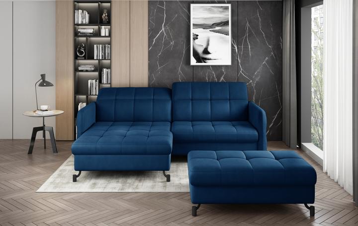 Produktbild ELTAP Narożnik Lorelle + Pouf (Ecksofa, Polstergruppe, Bettsofa)