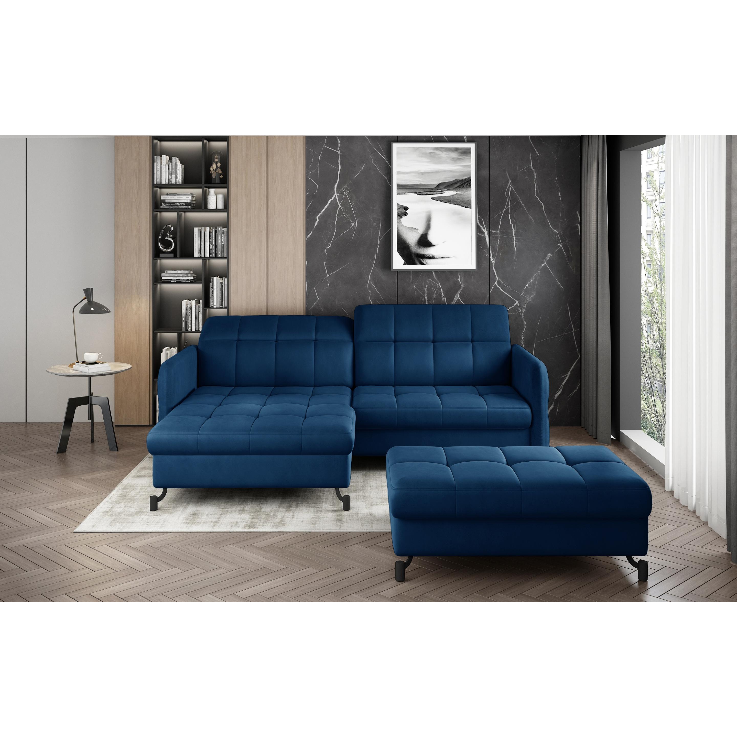 ELTAP, Sofa, Narożnik Lorelle + Pouf (Ecksofa, Polstergruppe, Bettsofa)