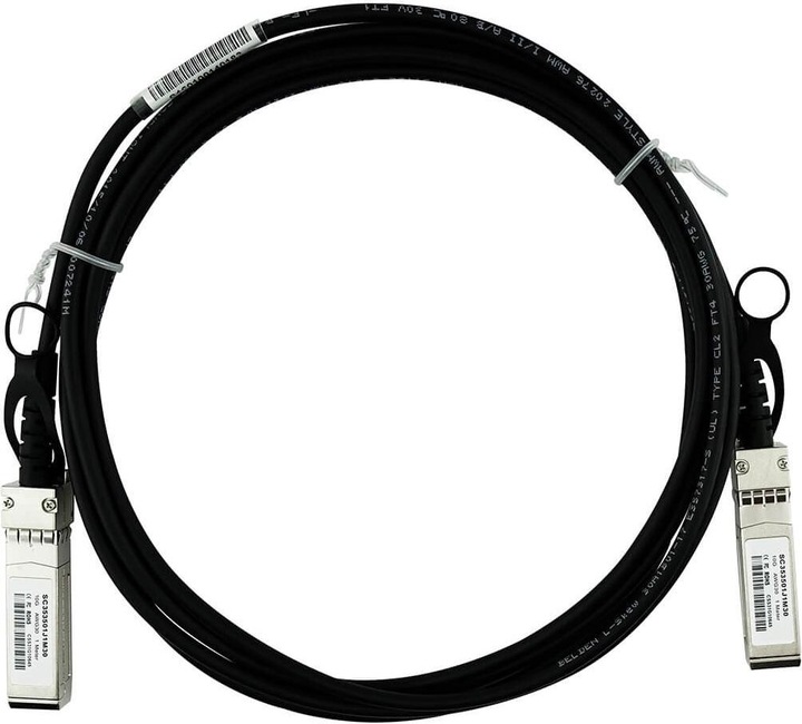 Actual product image BlueLAN Cisco ONS-SC+-10G-CU1= compatible DAC SFP+ SC353501J1M30