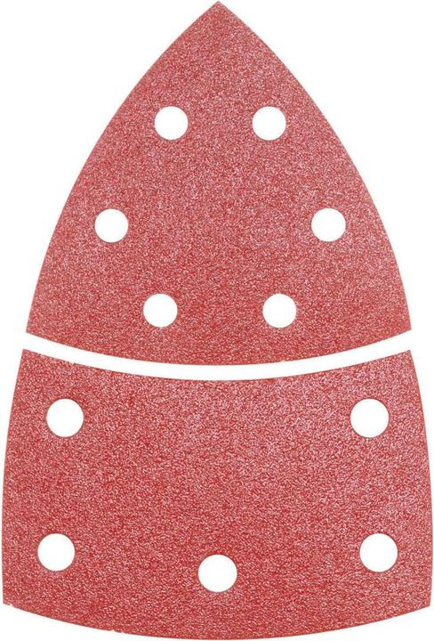 Bosch Professional Zubehör Schleifblatt C430, 10-teilig, 102 x 62, 93 mm, 120, 11 Löcher (120)