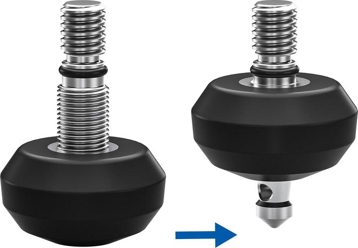 Actual product image Leofoto Tripod feet with stainless steel spikes TFV (Tripod feet)