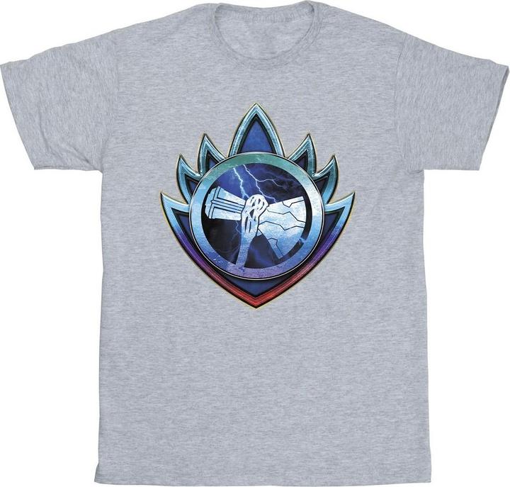 Mens Thor Love And Thunder Stormbreaker Crest T-Shirt (4XL)