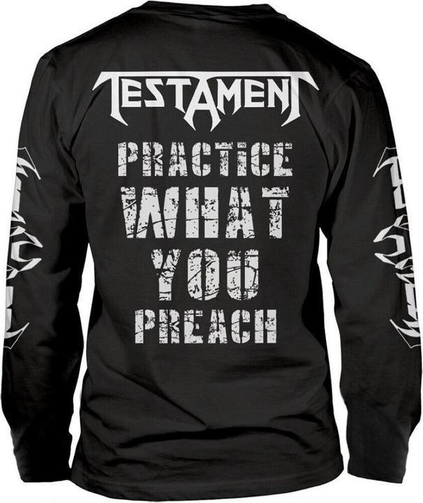 Produktbild Testament Practice What You Preach TShirt Langärmlig (S)