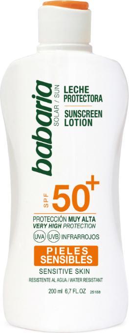 Immagine prodotto Babaria Crema e latte per il viso 200ml (Crema solare, SPF 50, 200 ml)