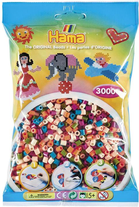 Hama Perlen Strijkkralenmix (201-58), 3000st.