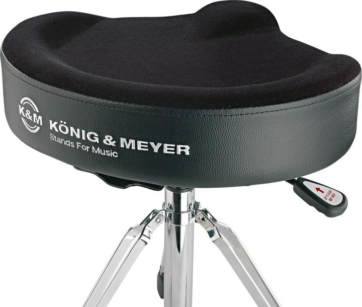 Actual product image K&M 14036 Drummer Seat Velvet (Drummer's seat)