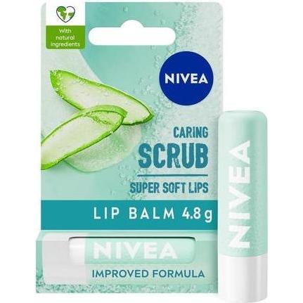 NIVEA, Lippenbalsems, Lip Scrub Aloë Vera 5.5Ml (Lippenscrub, 5.50 ml)